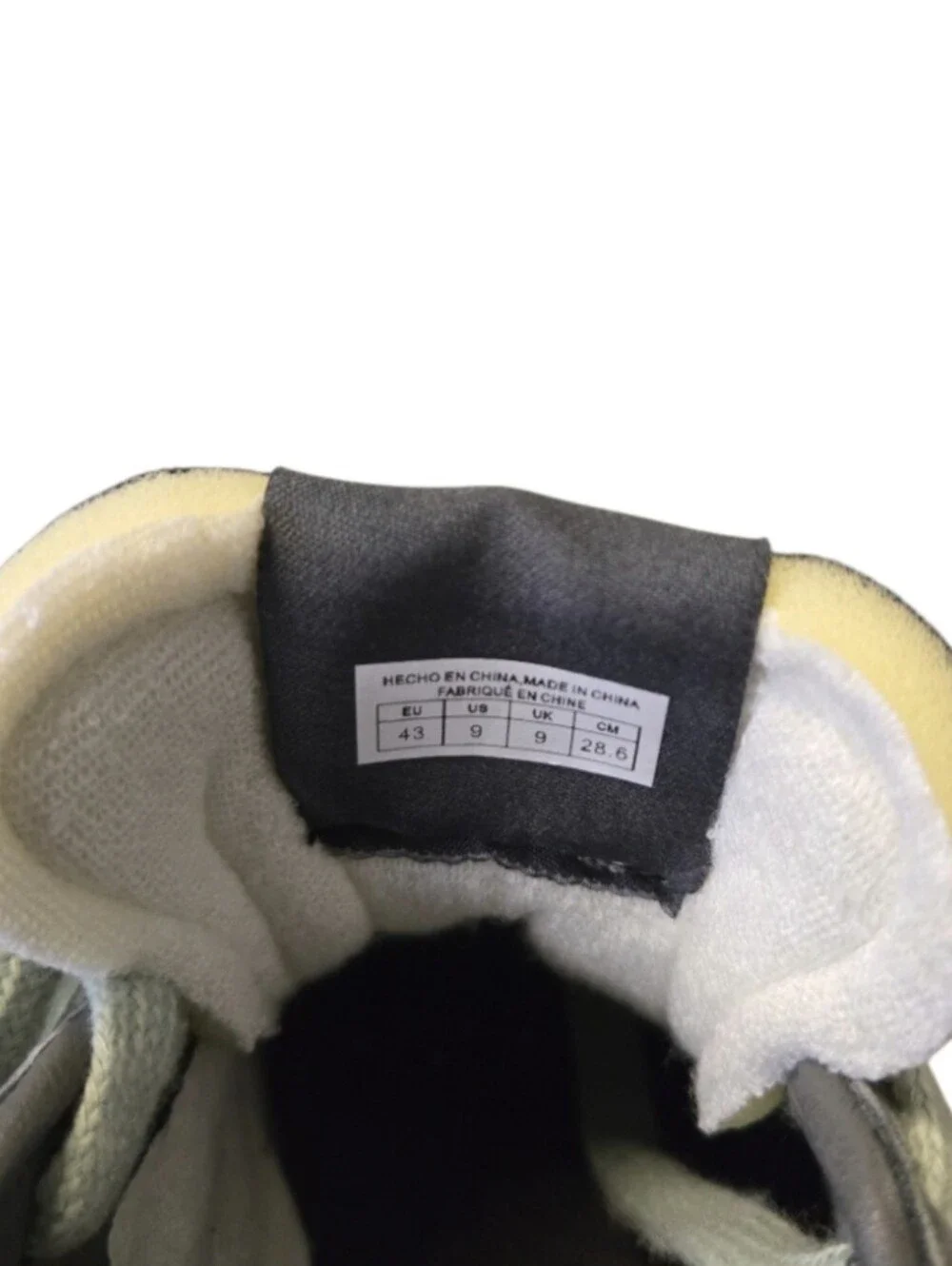 Coolway Duck Dgy Men's Urban Sneaker in Grey, Yellow, Brown, Size 9 Men. NEW!
